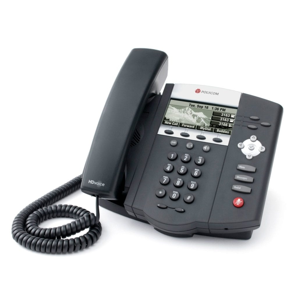 Polycom SoundPoint IP 450 - DLS Internet Services